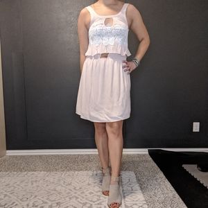 Lace Mini Dress (XS)